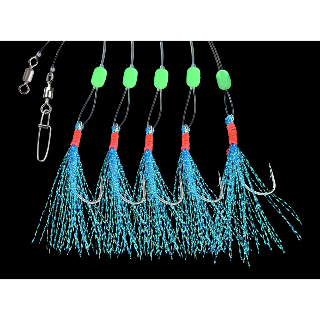 Makr.-Rig 5-Arm glitter blue