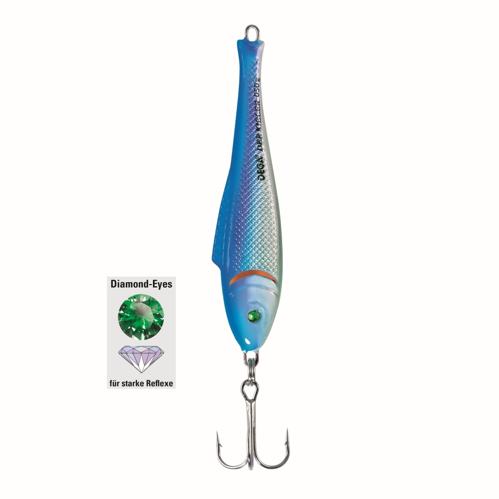 Pilker, Kiel-II Blau/Silv Stru, 60g