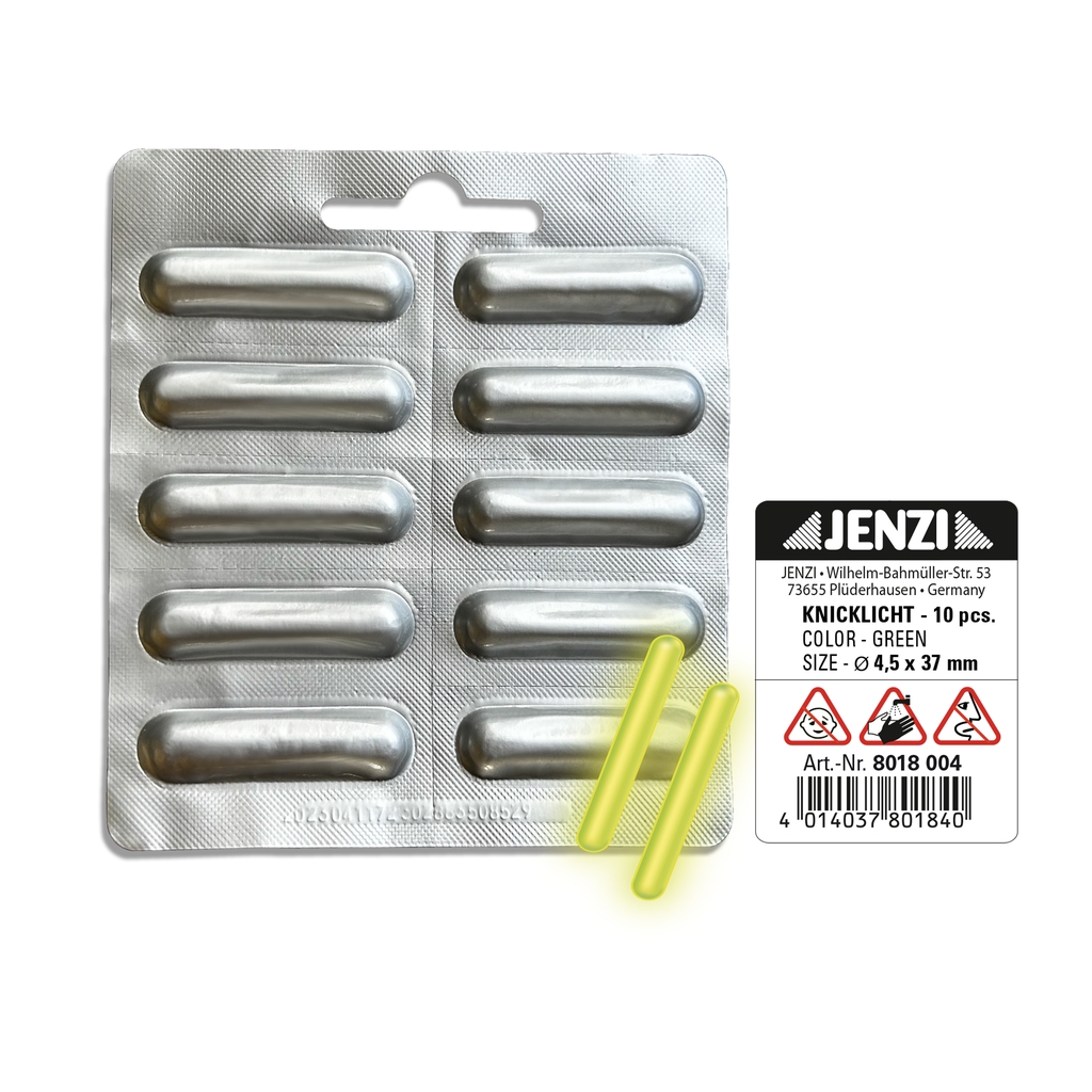 Knicklicht Std. grün 4,5x37mm 10St/Blis