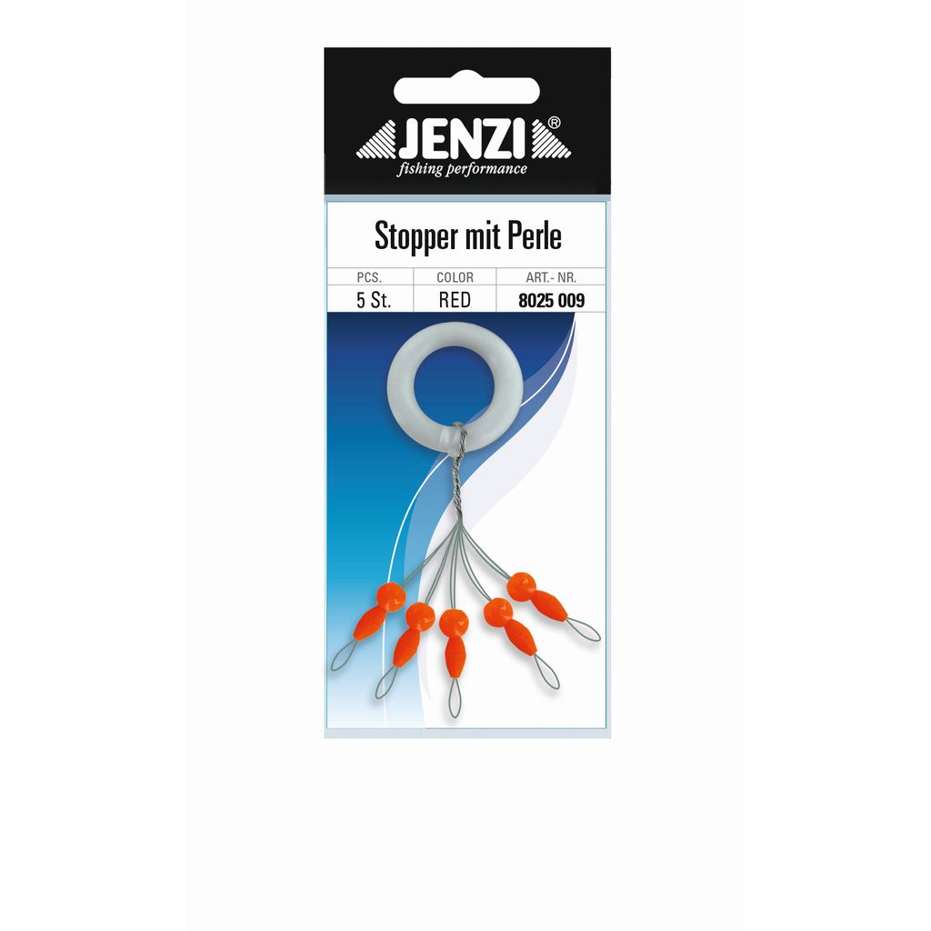 Stopper mit Perle 5St/SB gr. M