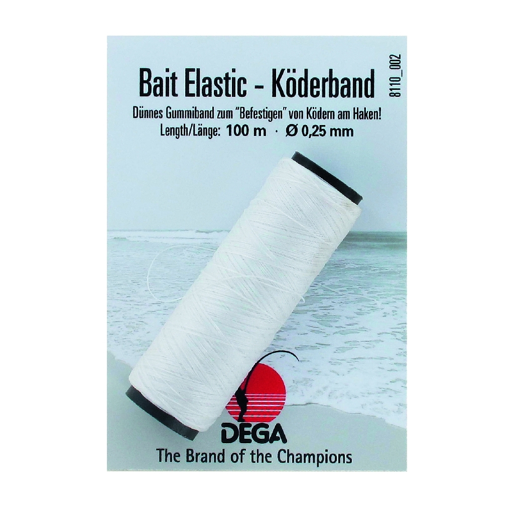 Bait-Elastic Band 100 m 0,25mm