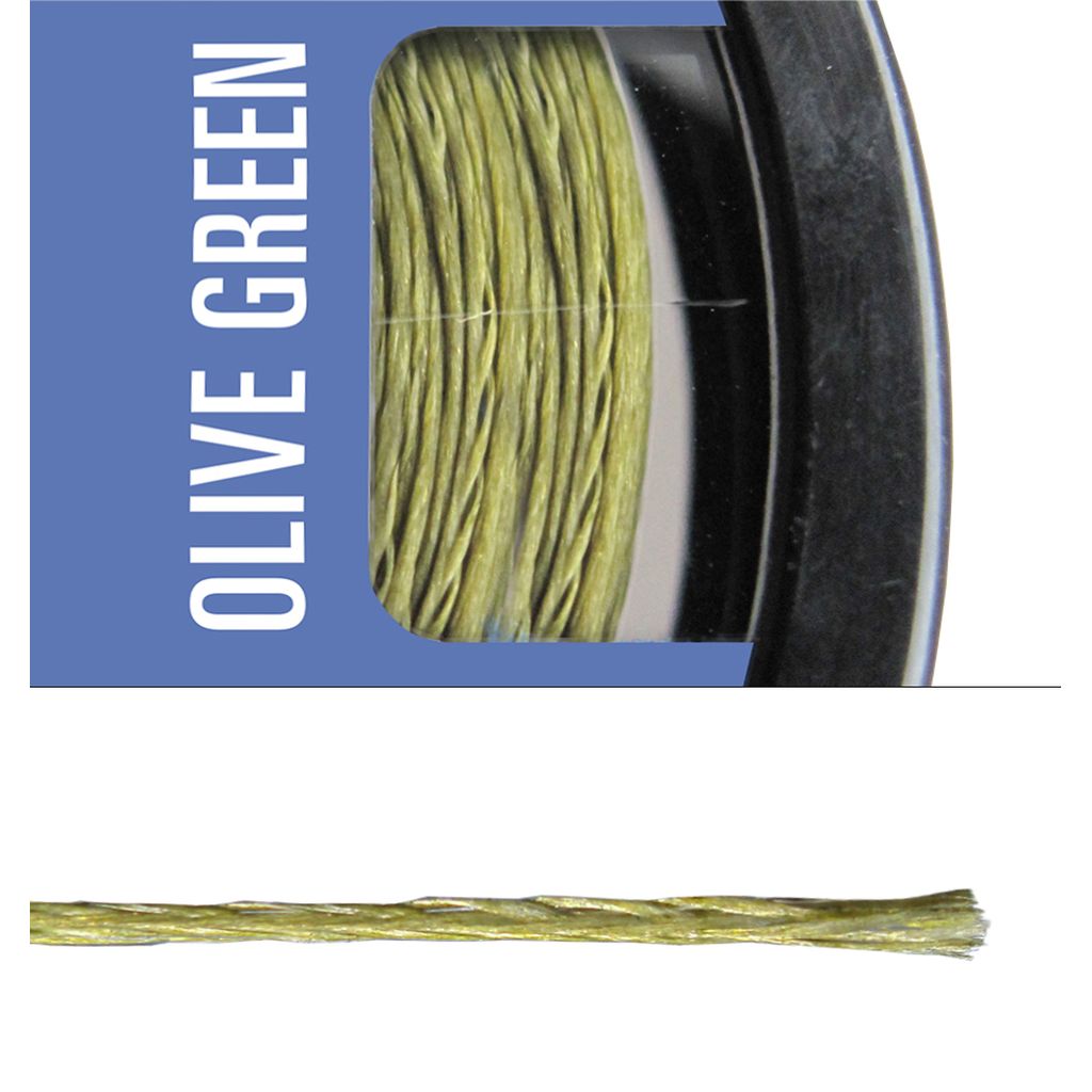 Hooklink Braid 20m Olive-Green