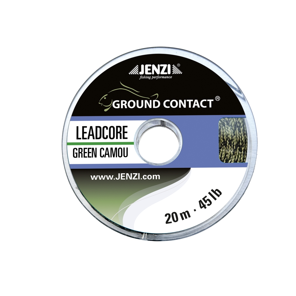 Leadcore,Green-Camou,20m,45LBS