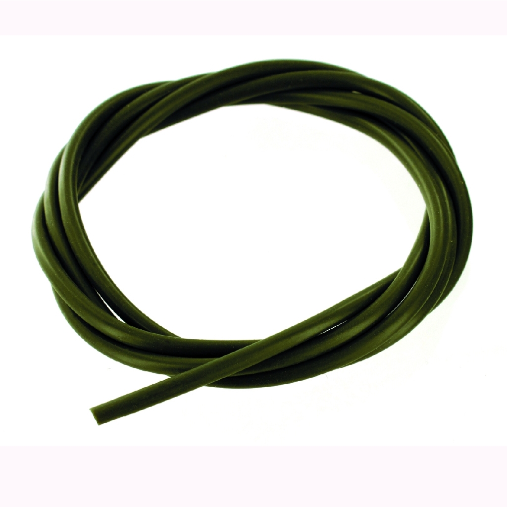 Silicone Tube 0,8-1,8 mm,green