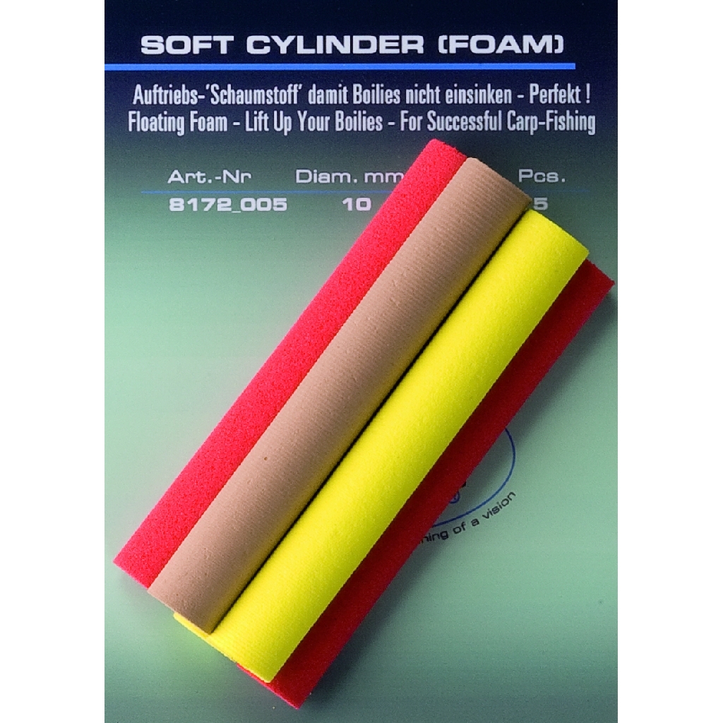Soft Cylinder  Ass.Col.   8 mm