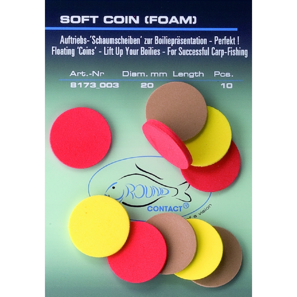 Soft Coin's  Ass.Col.  20 mm
