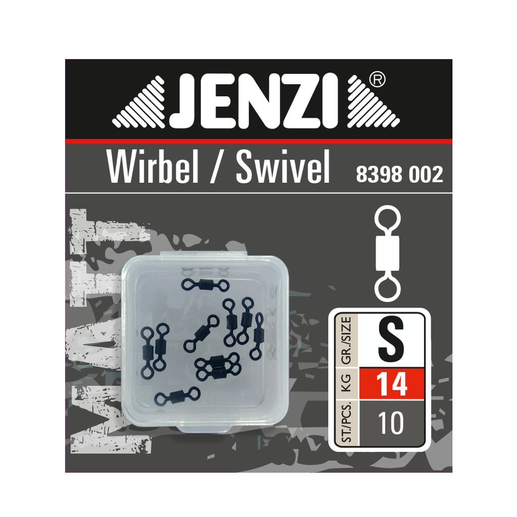 Wirbel, black matt, 14kg,Gr.S