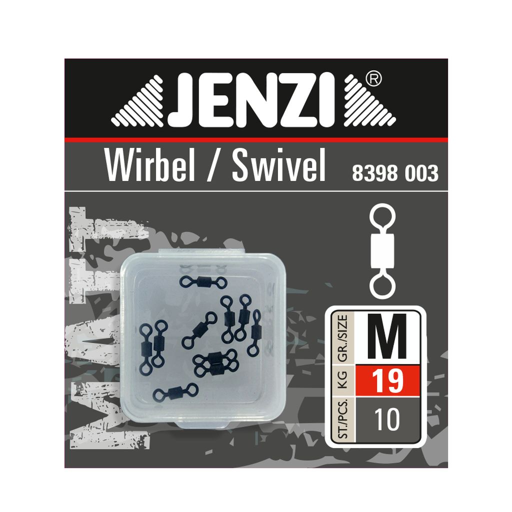 Wirbel, black matt, 19kg,Gr.M