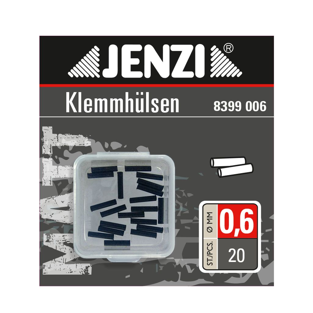 Crimps, Quetschh 20St. 0,6mm