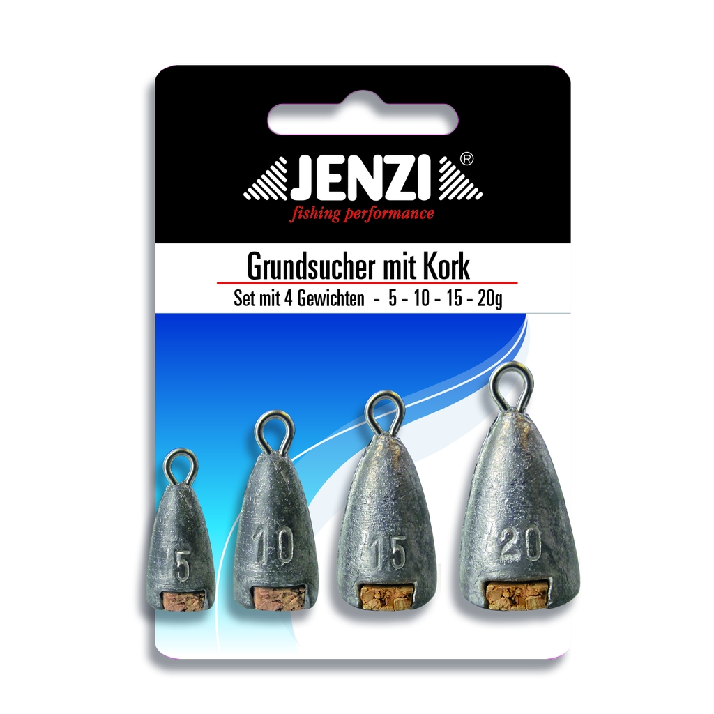Grundsucher,Set4St.5,10,15,20g