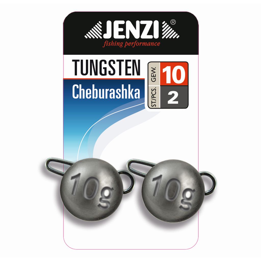 Tungsten Chebu, Plain,2St, 10g