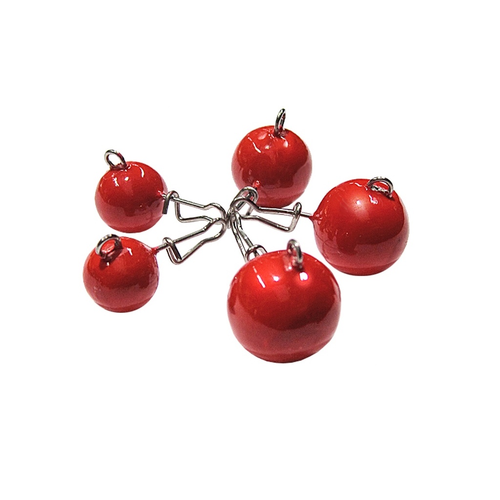 Snap-Heads, Rot  8 g.  SB-5st.