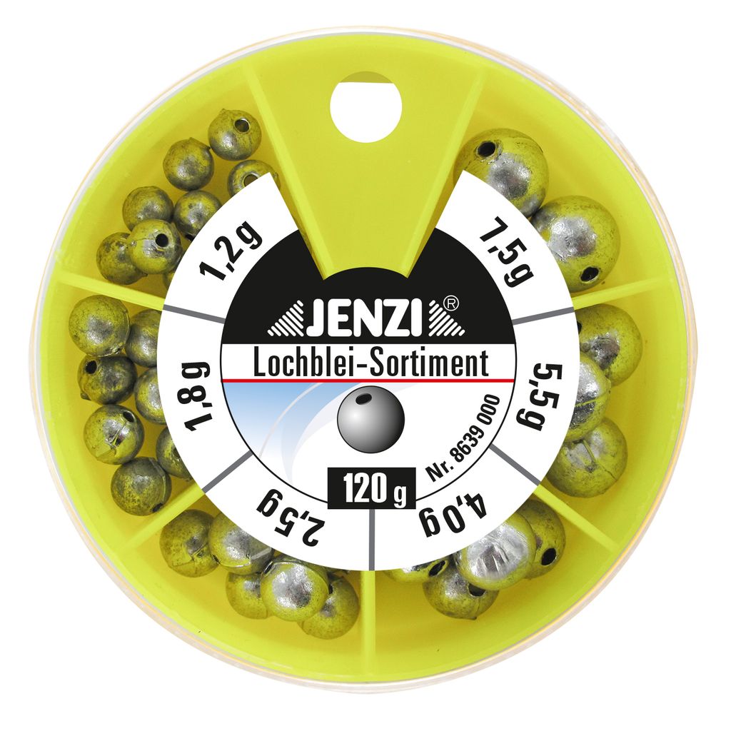 Lochblei - Sortiments-Dose