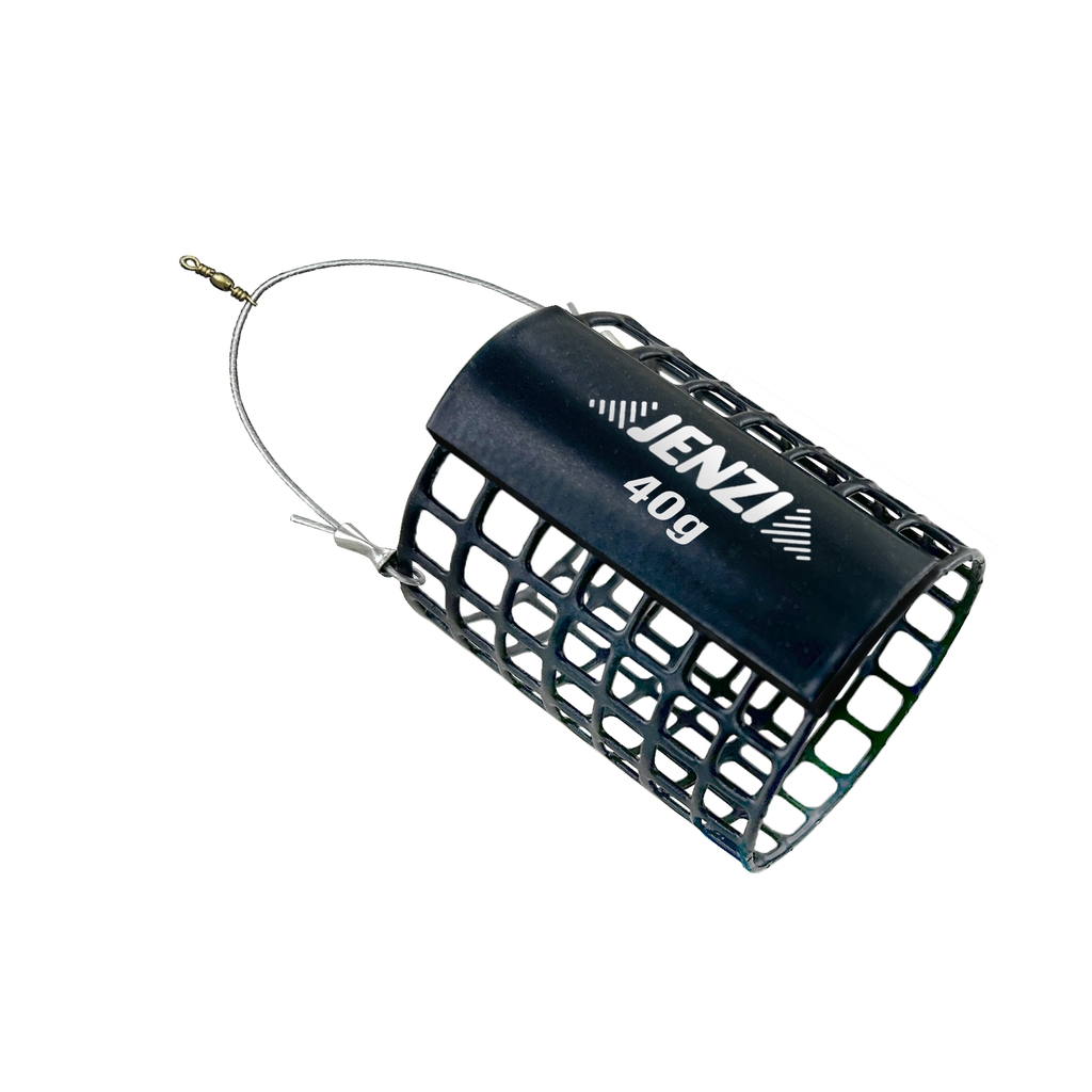 Futterkorb, rund, aus Stahl, 40 g.