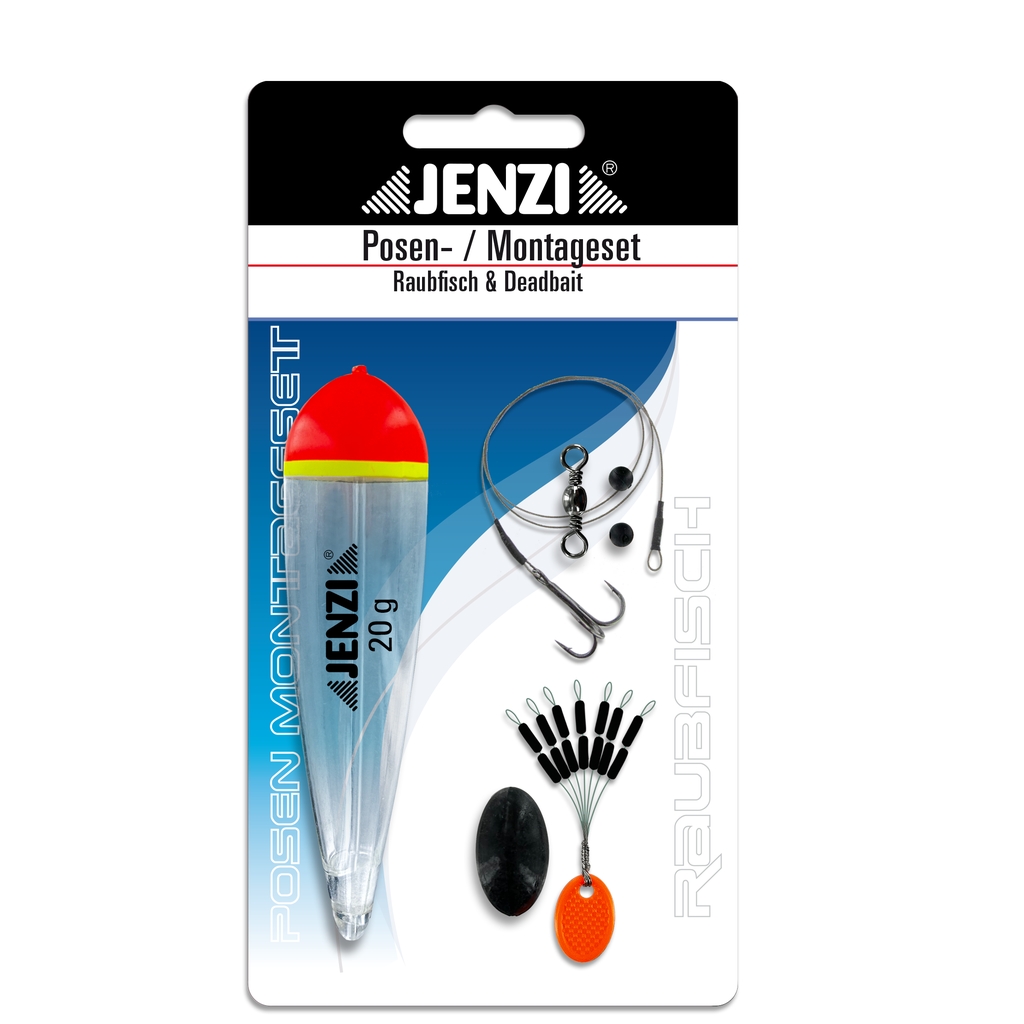 Posen Kompl.Set, Hecht, Clear Float 20g