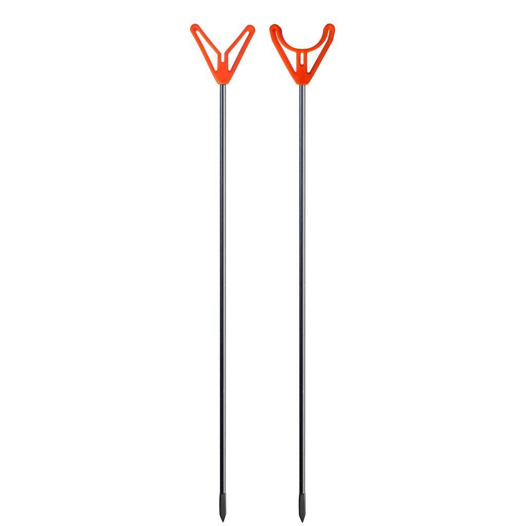 Rutenhalter-Set, Metall, U+V