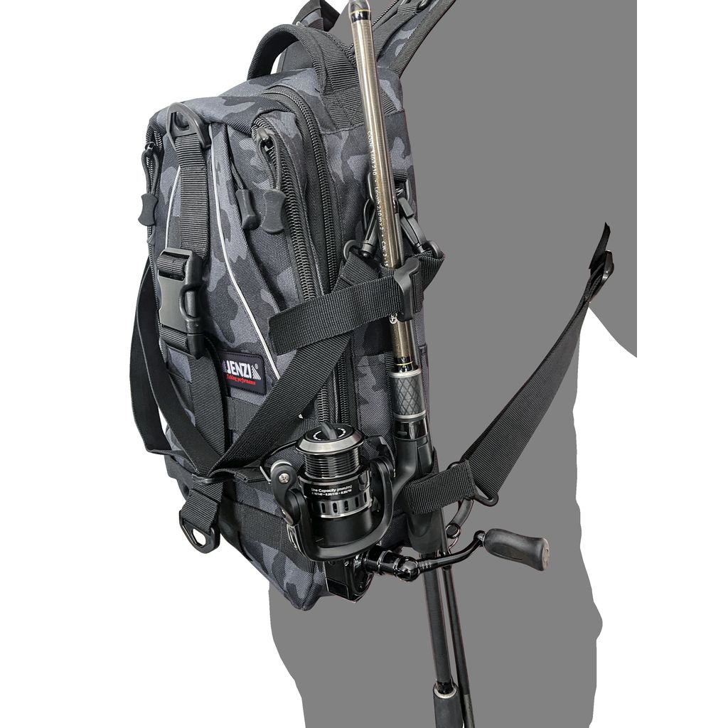 Camou Backpack, Angel-Rucksack