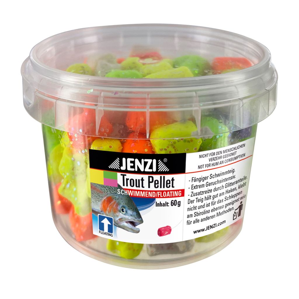 Trout-Pellets 60 g Multi-Color
