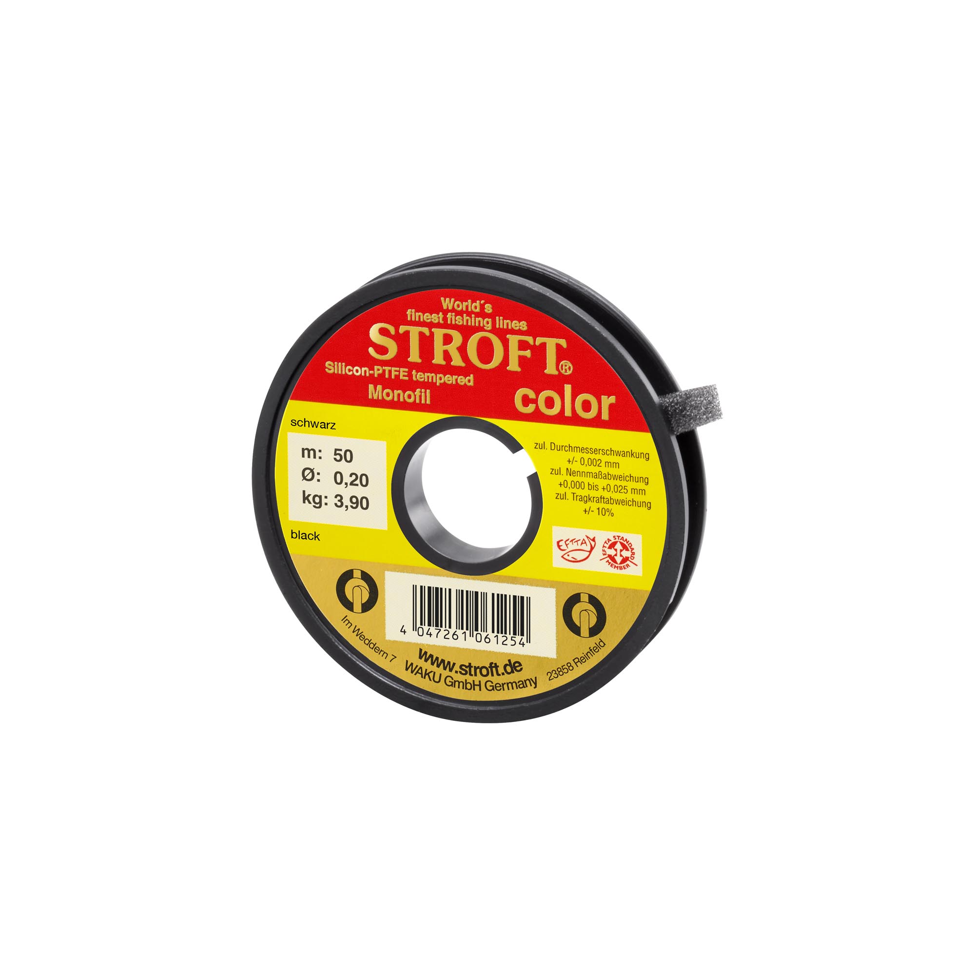 STROFT color schwarz 50m  0,20mm