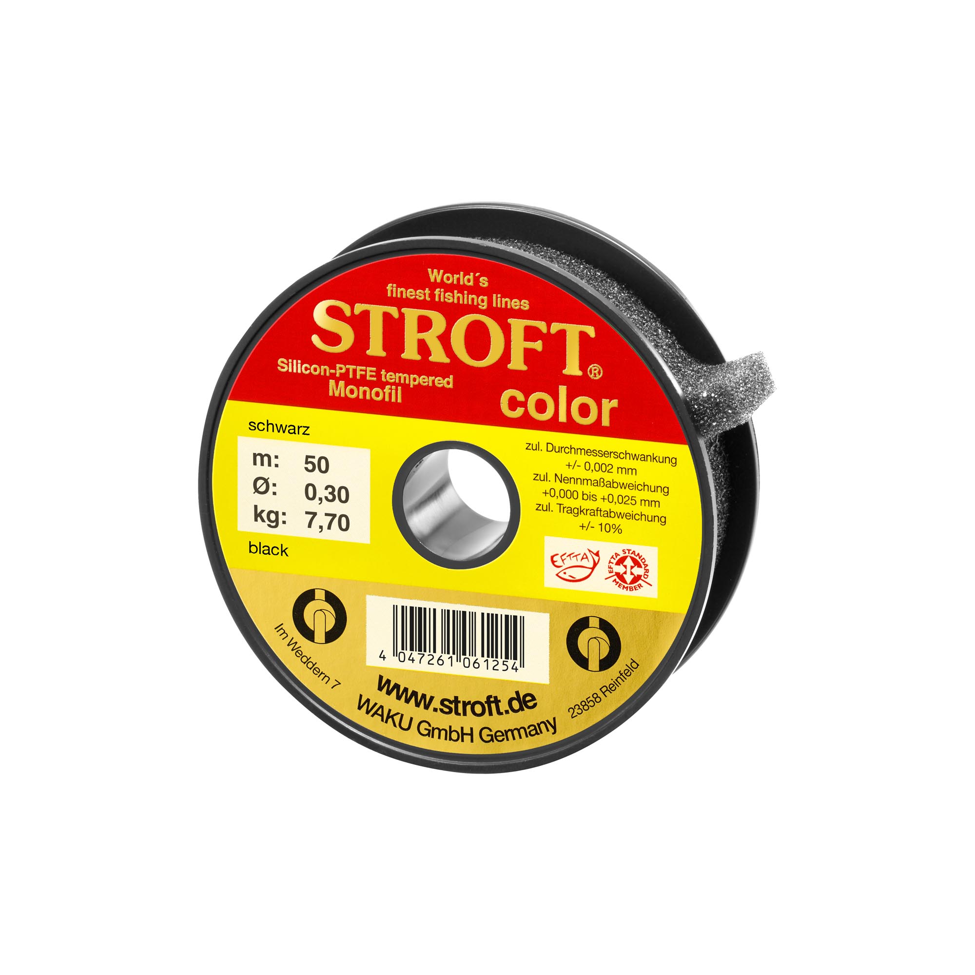 STROFT color schwarz 50m  0,30mm