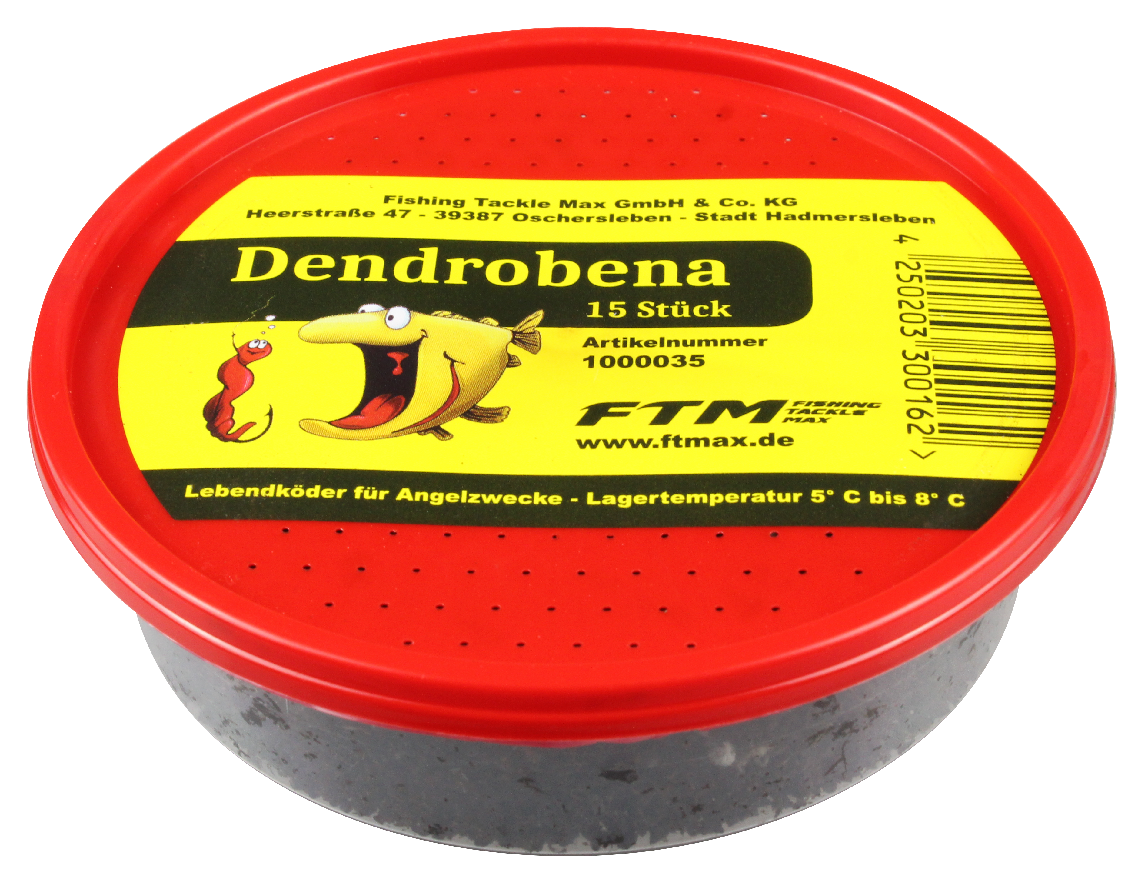 DB-Wurm Dendrobena Dose Inh. 15 Stk.