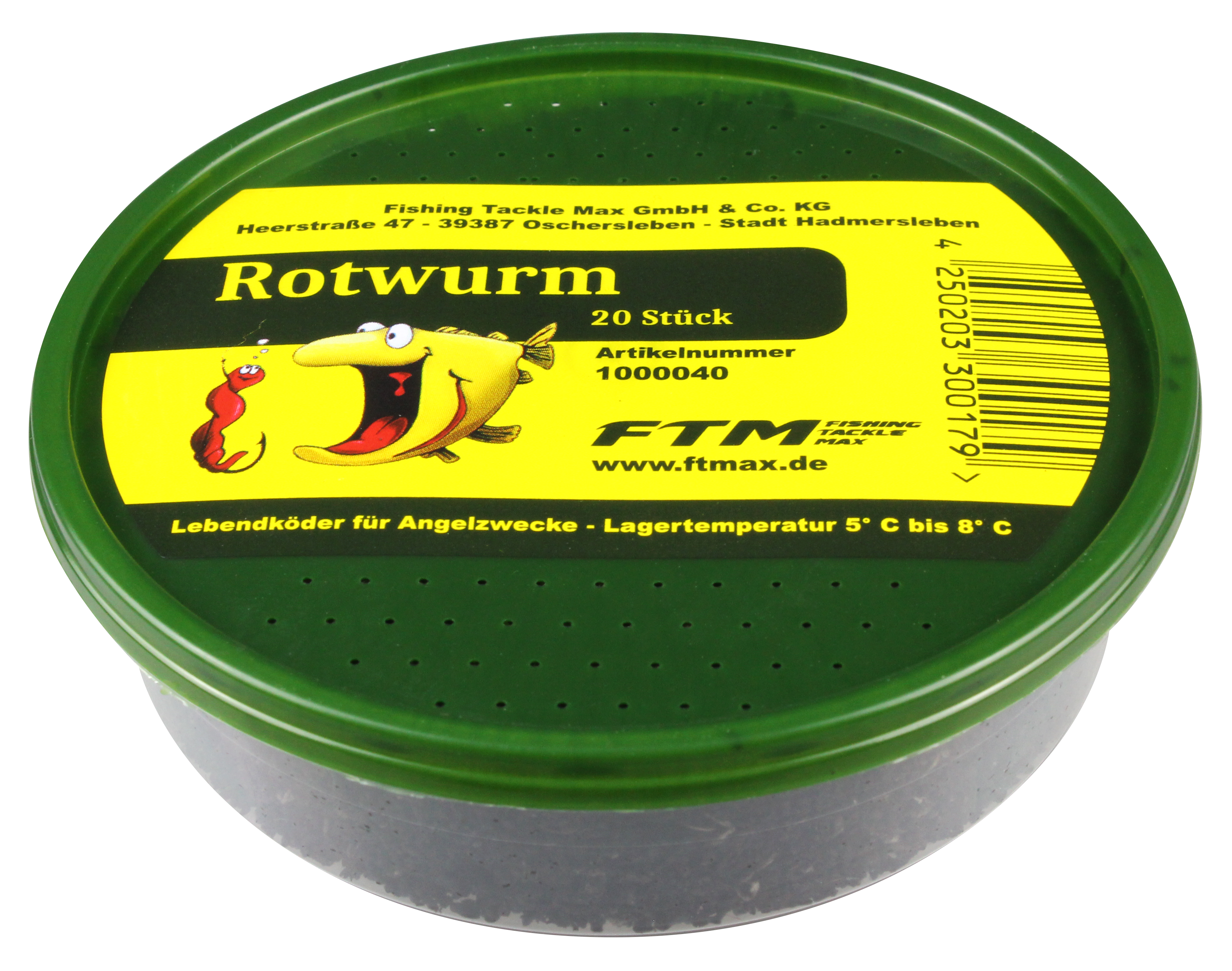 Rotwurm (kleiner DB) Dose Inh. 20 Stk.