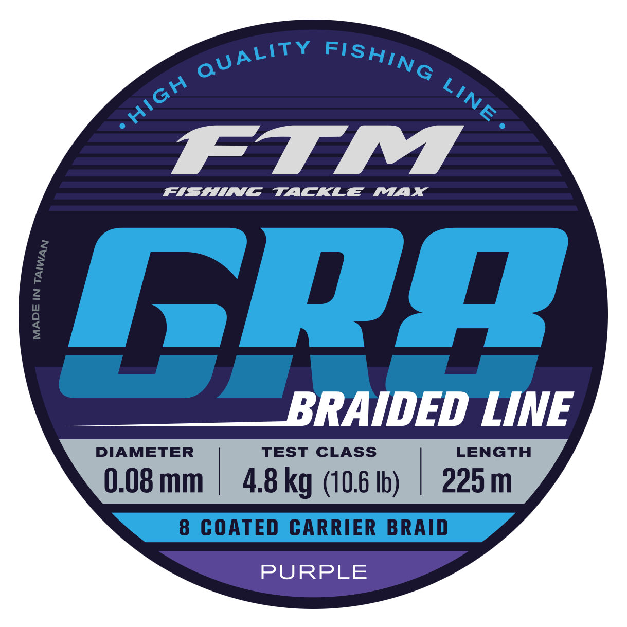 GR8 - Line Purple 225 m Ø 0,08 mm