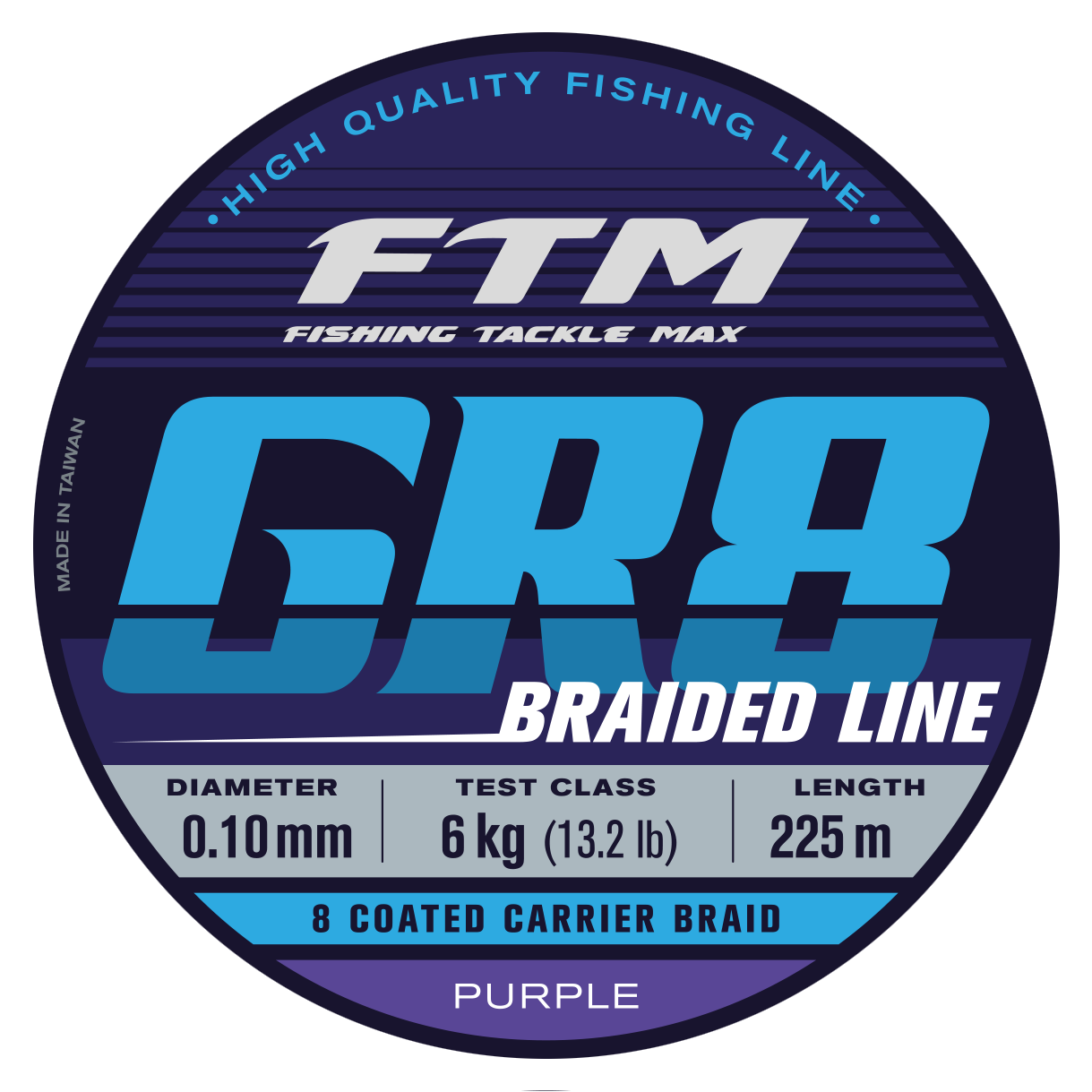 GR8 - Line Purple 225 m Ø 0,10 mm