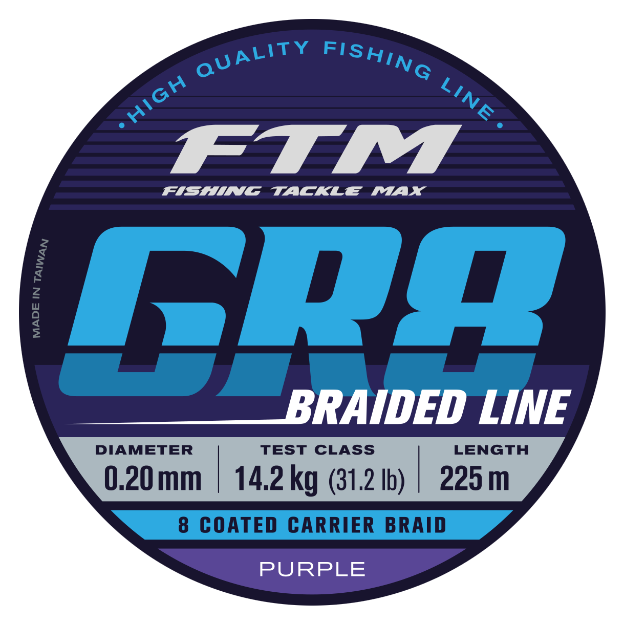 GR8 - Line Purple 225 m Ø 0,20 mm
