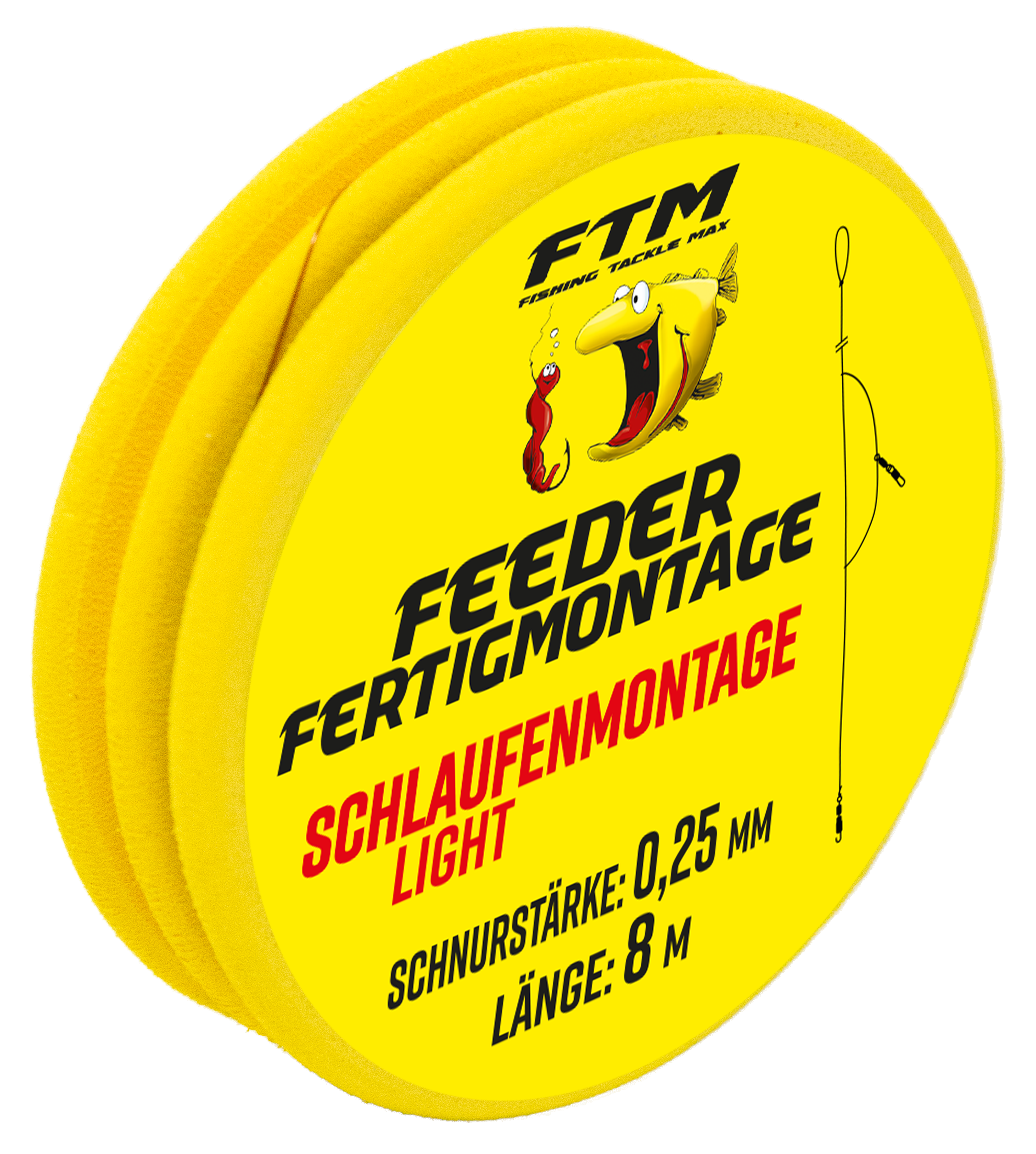 Schlaufenmontage light Ø 0,25 mm 8,00 m