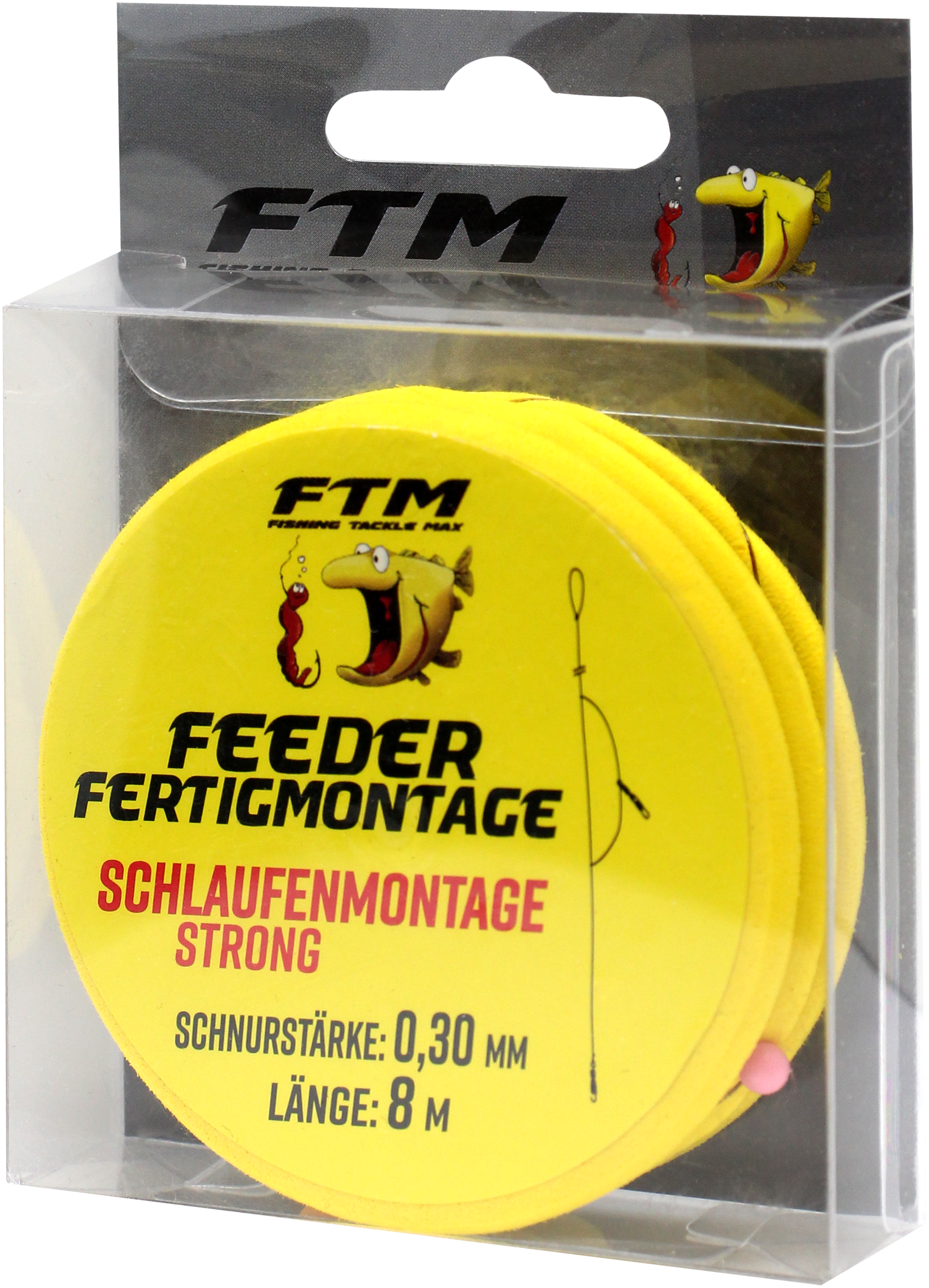 Schlaufenmontage strong Ø 0,30 mm 8,00 m