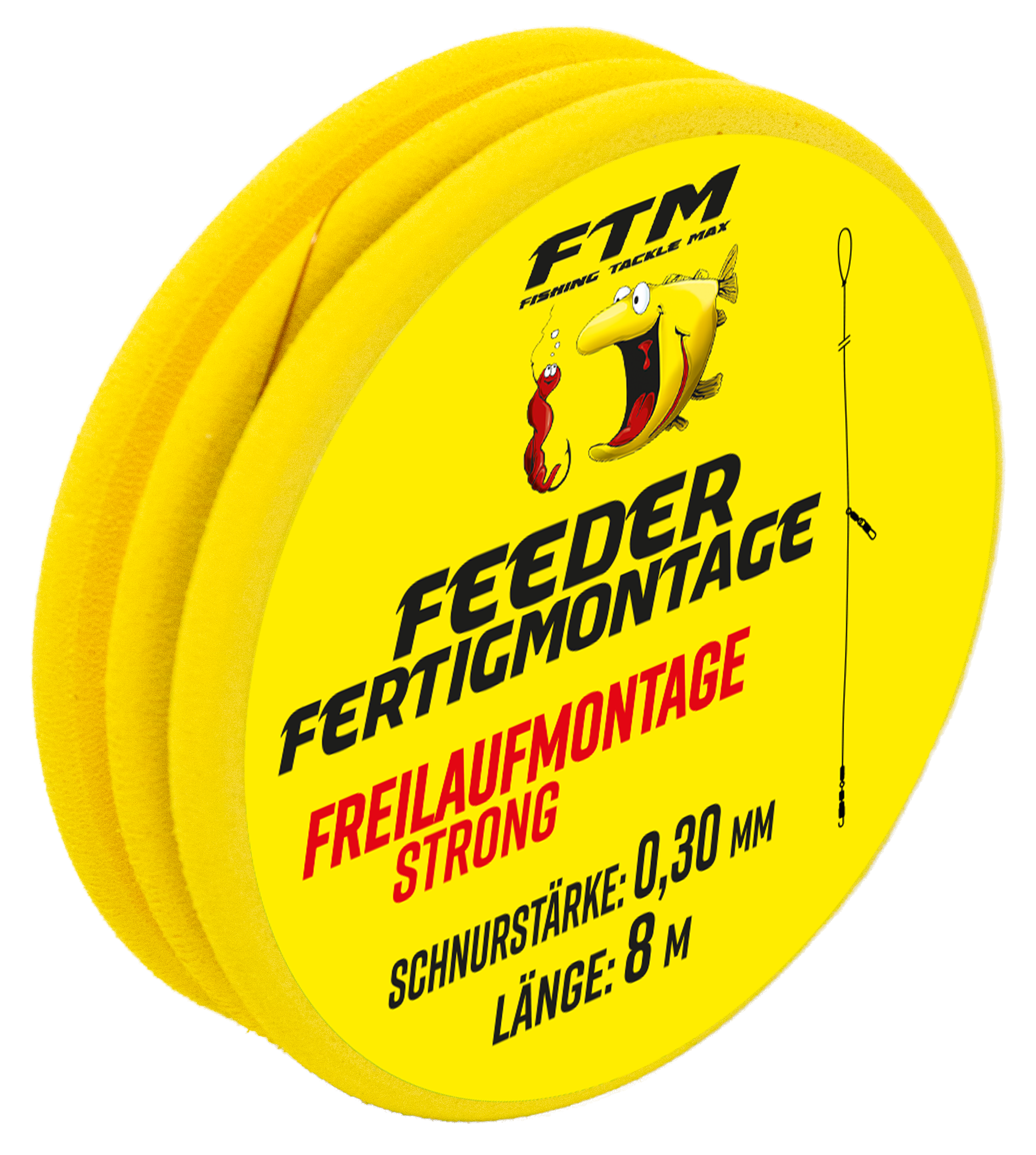 Freilaufmontage strong Ø 0,30 mm 8,00 m
