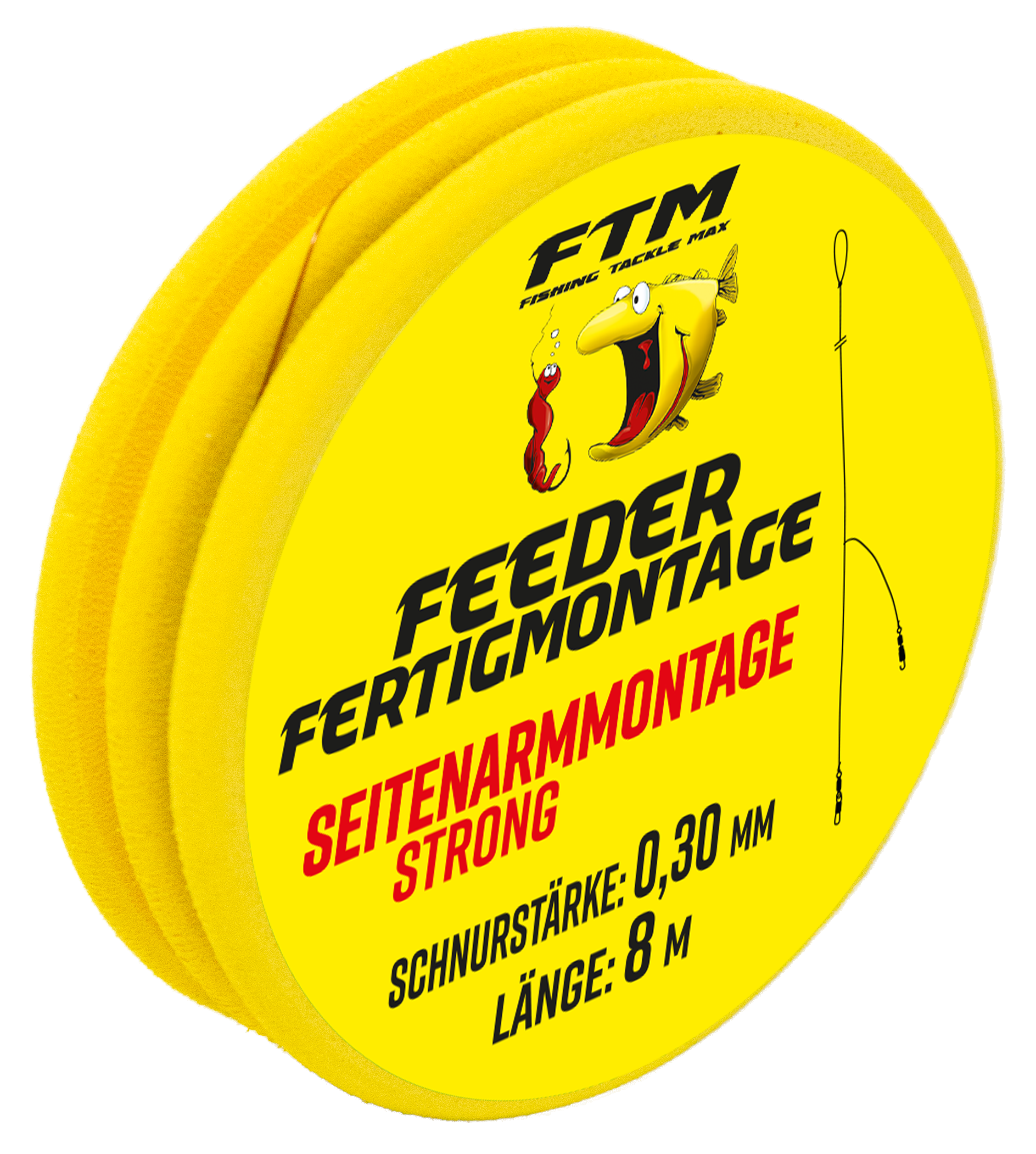 Seitenarmmontage strong Ø 0,30 mm  8,00 m