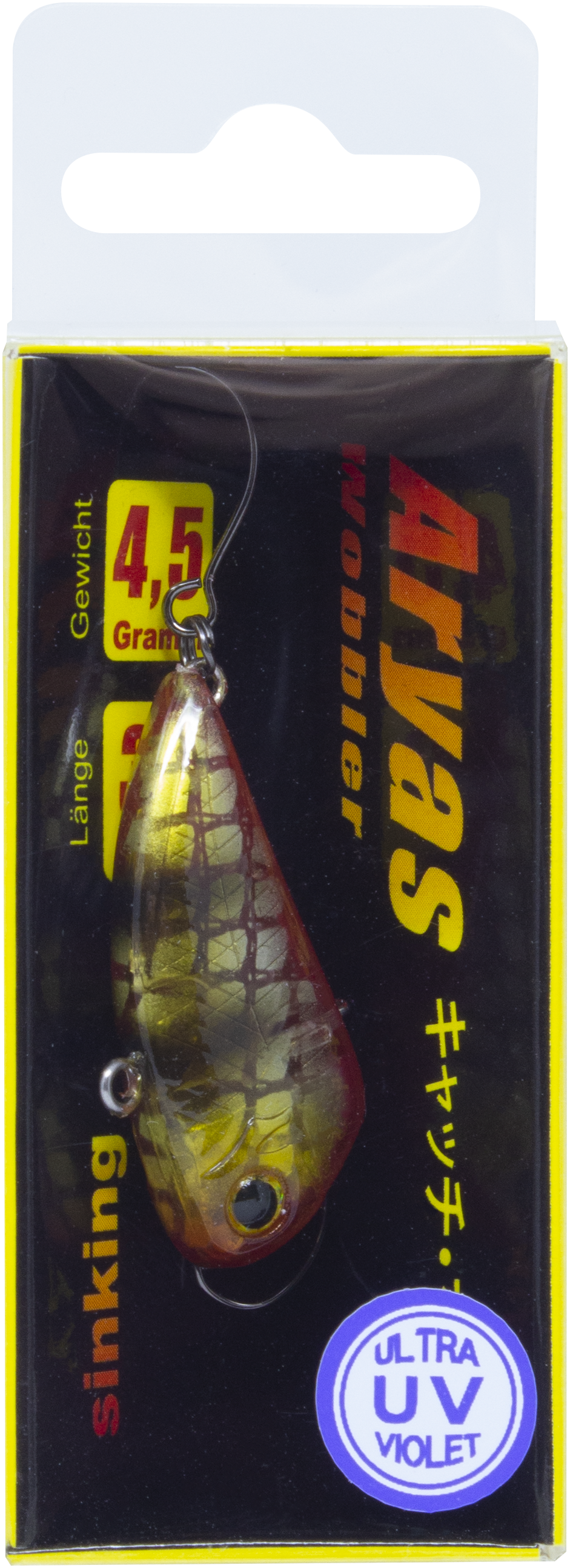 Wobbler Aryas 4,5 g Goby sinking