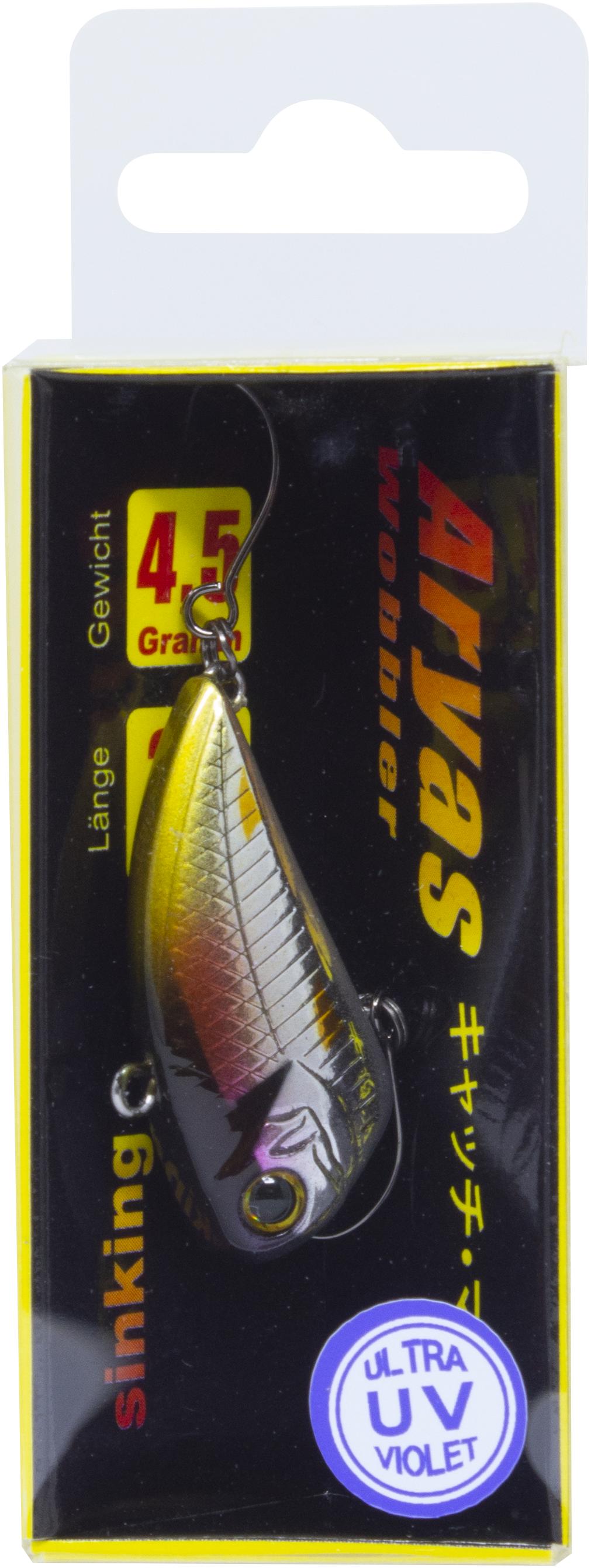 Wobbler Aryas 4,5 g Shiny Bleak sinking