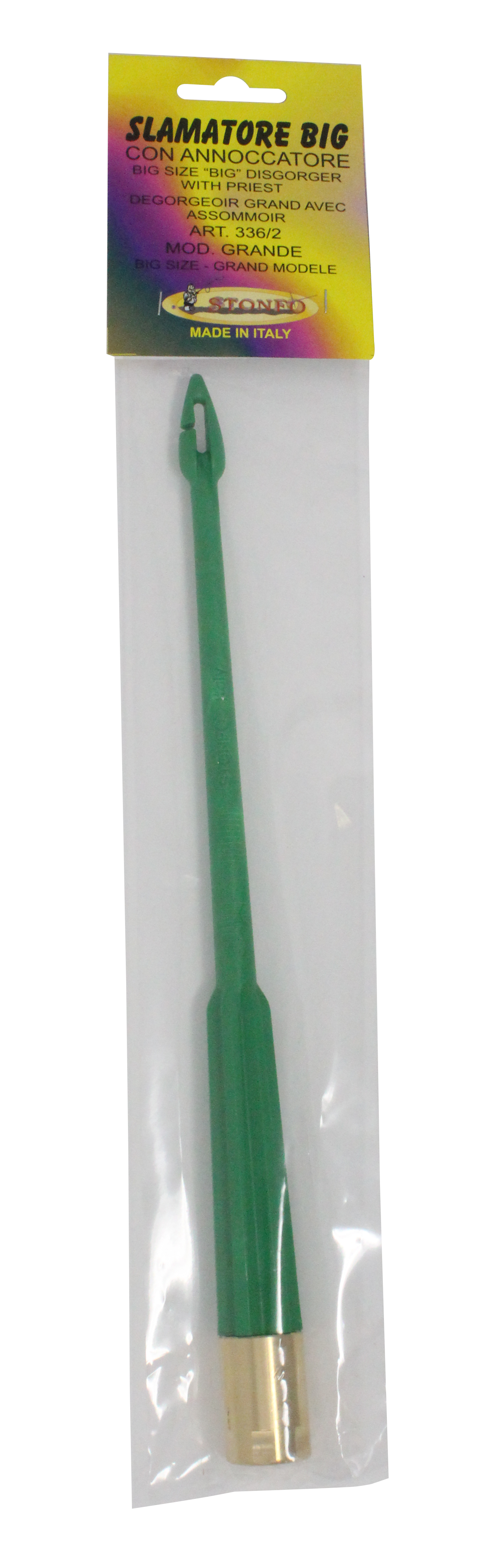Hakenlöser m. Fischtöter groß geblistert (336 - 2)