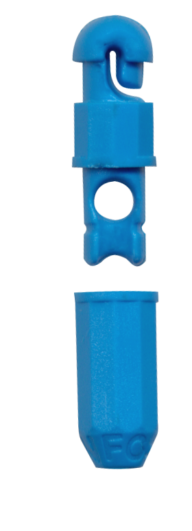 Gummizugverbinder blau extra groß (309)