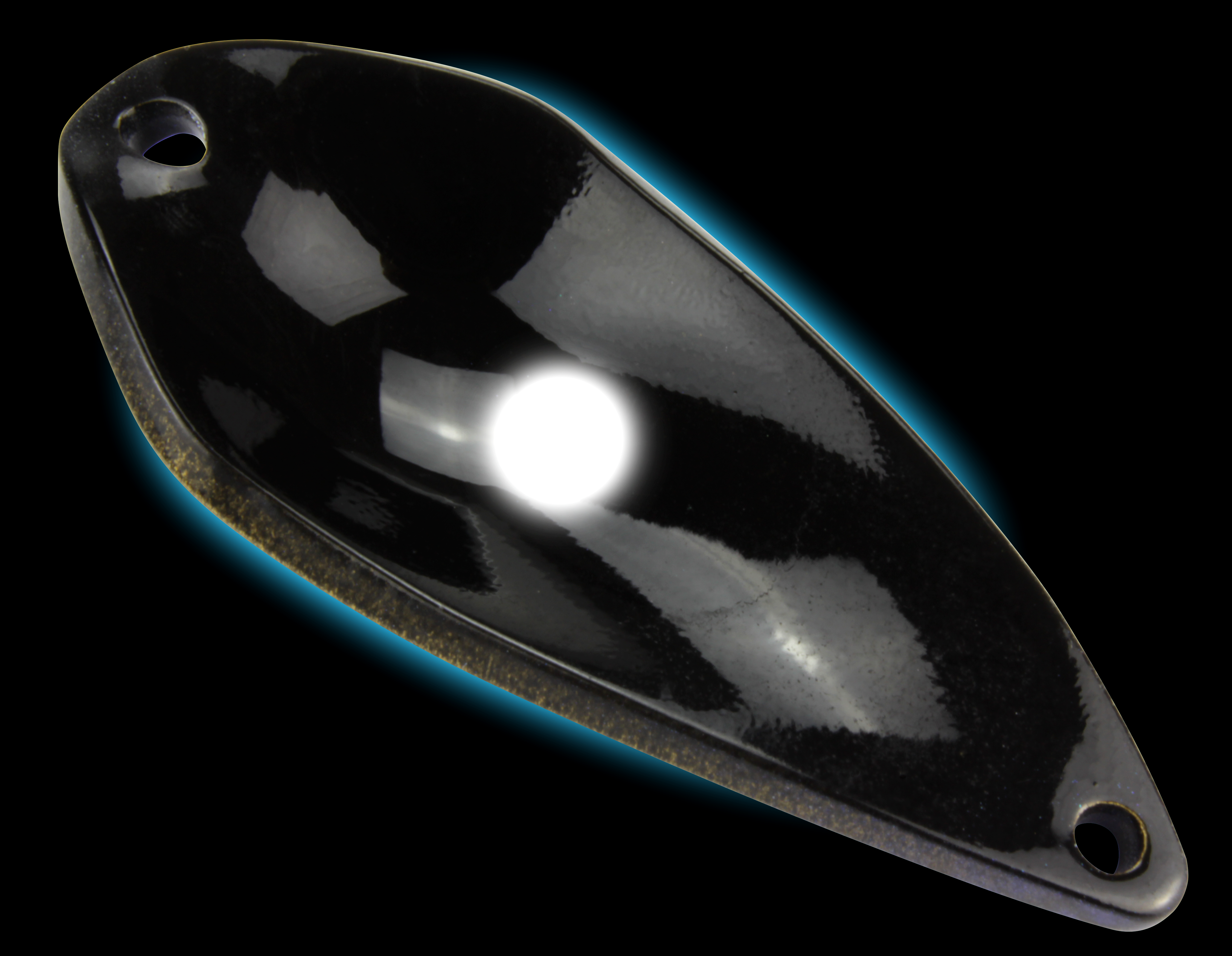 Spoon Rock 4,2 g neon grün lumi/schwarz m. Glitter lumi