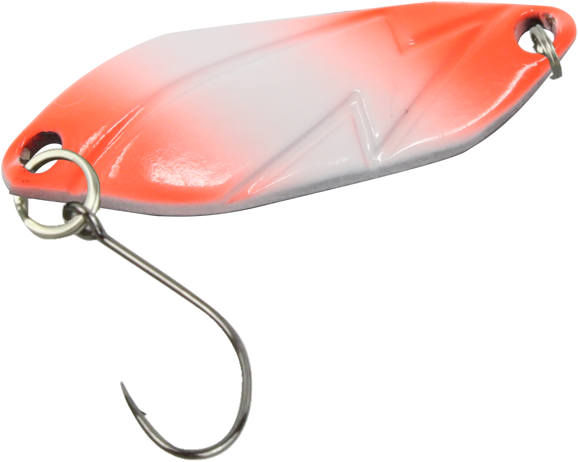 Spoon Strike 2,1 g neon orange lumi / schwarz m. Glitter lumi