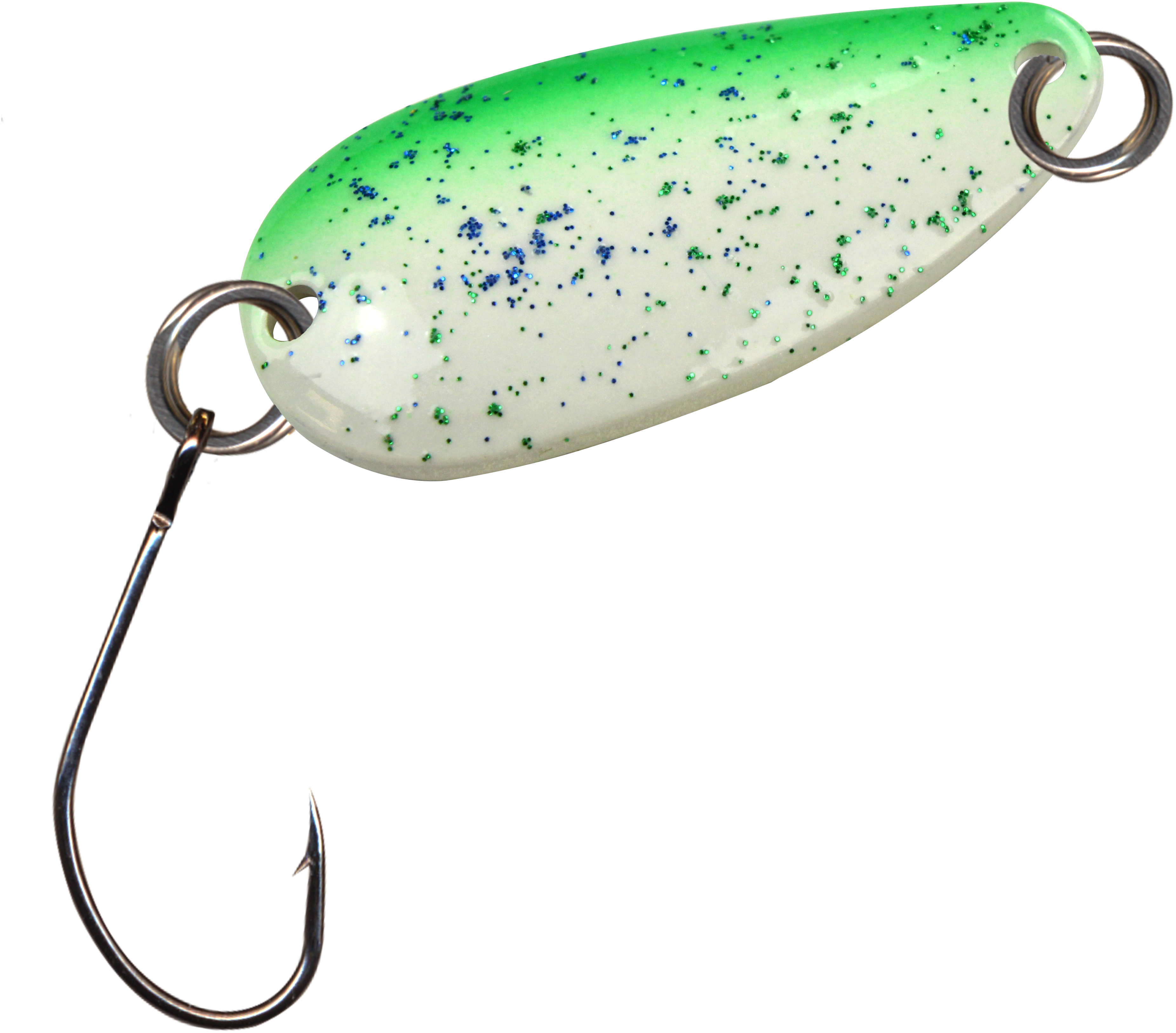 Spoon Bee 3,7 g grün - weiß / silber