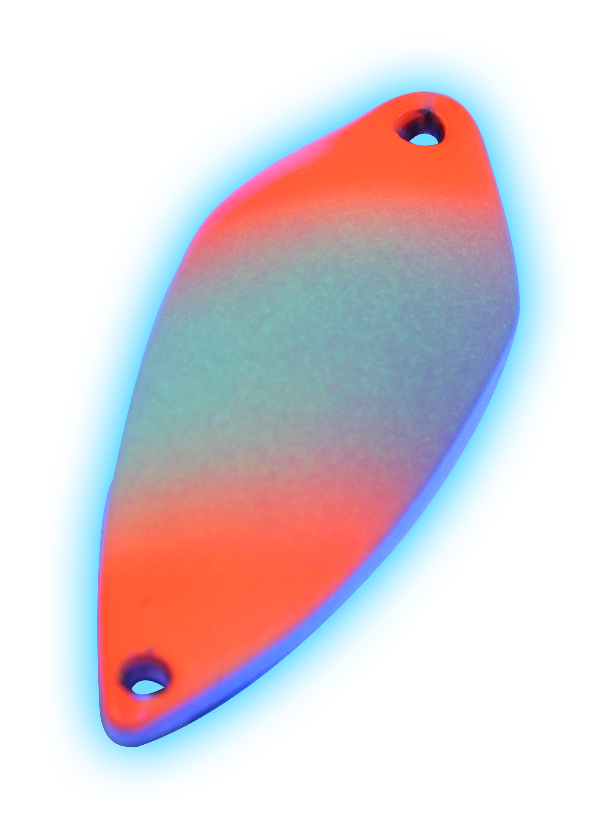 Spoon Tremo 0,9 g neon orange lumi / schwarz m. Glitter lumi