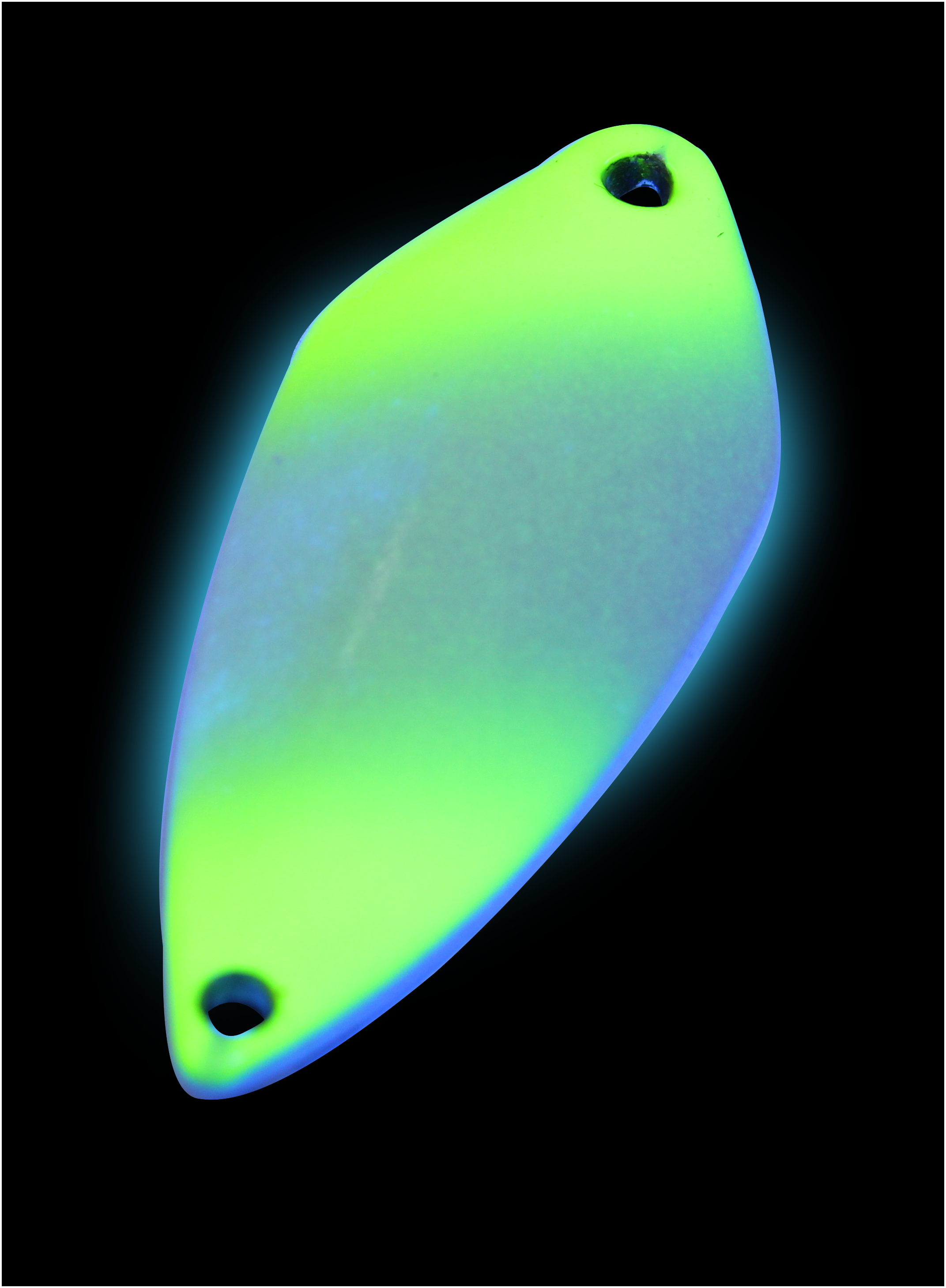 Spoon Tremo 2,3 g neon gelb lumi / schwarz m. Glitter lumi