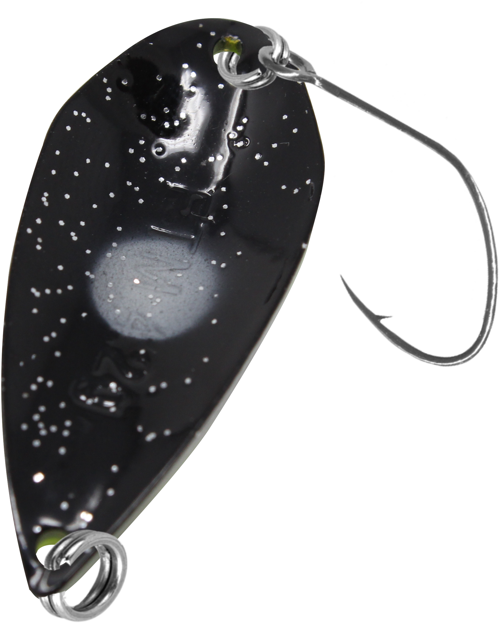 Spoon Tremo 2,3 g neon gelb lumi / schwarz m. Glitter lumi