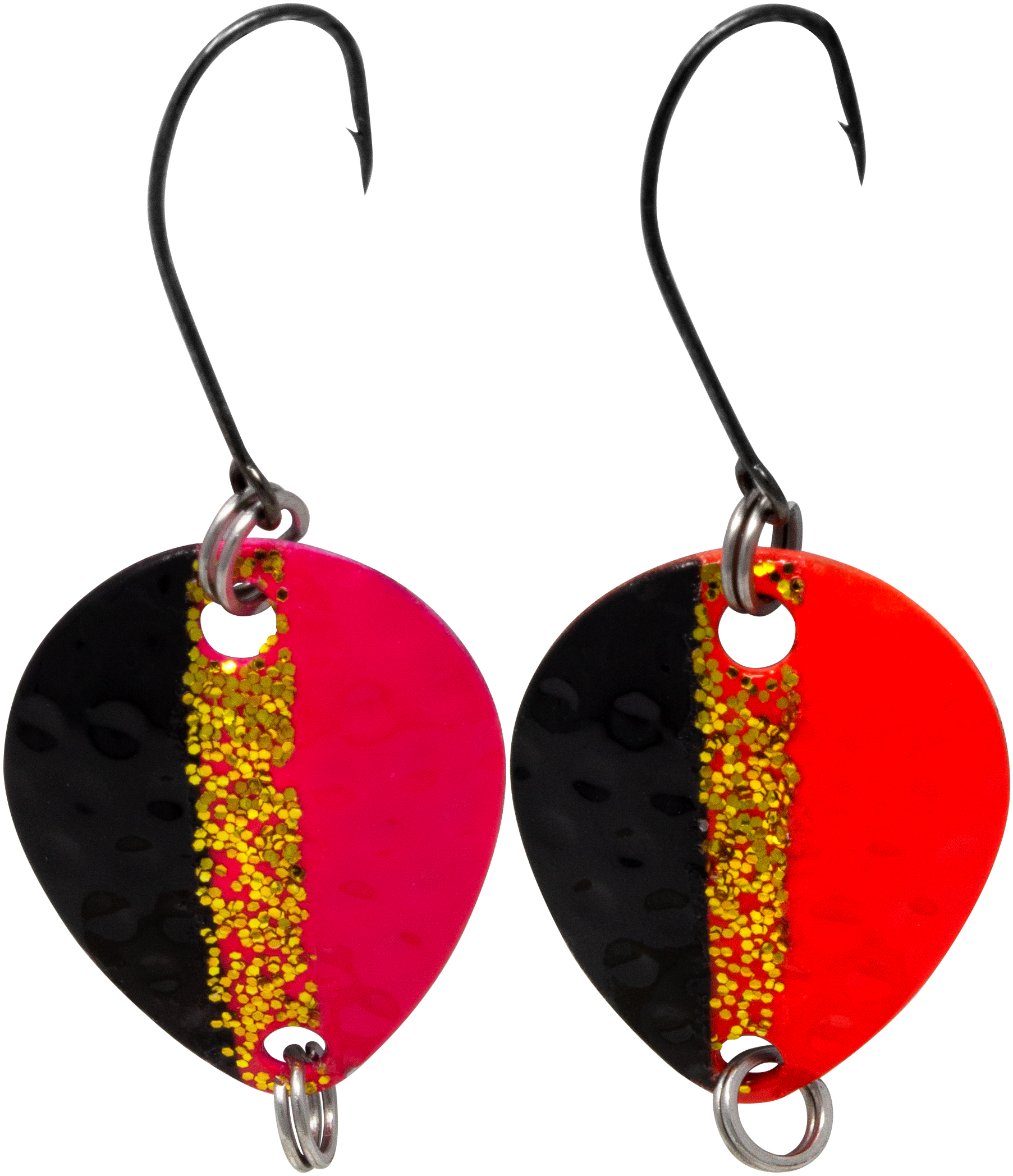 Bilg Spoon Inh. 2 Stück schwarz - orange / schwarz - pink 1,7 g