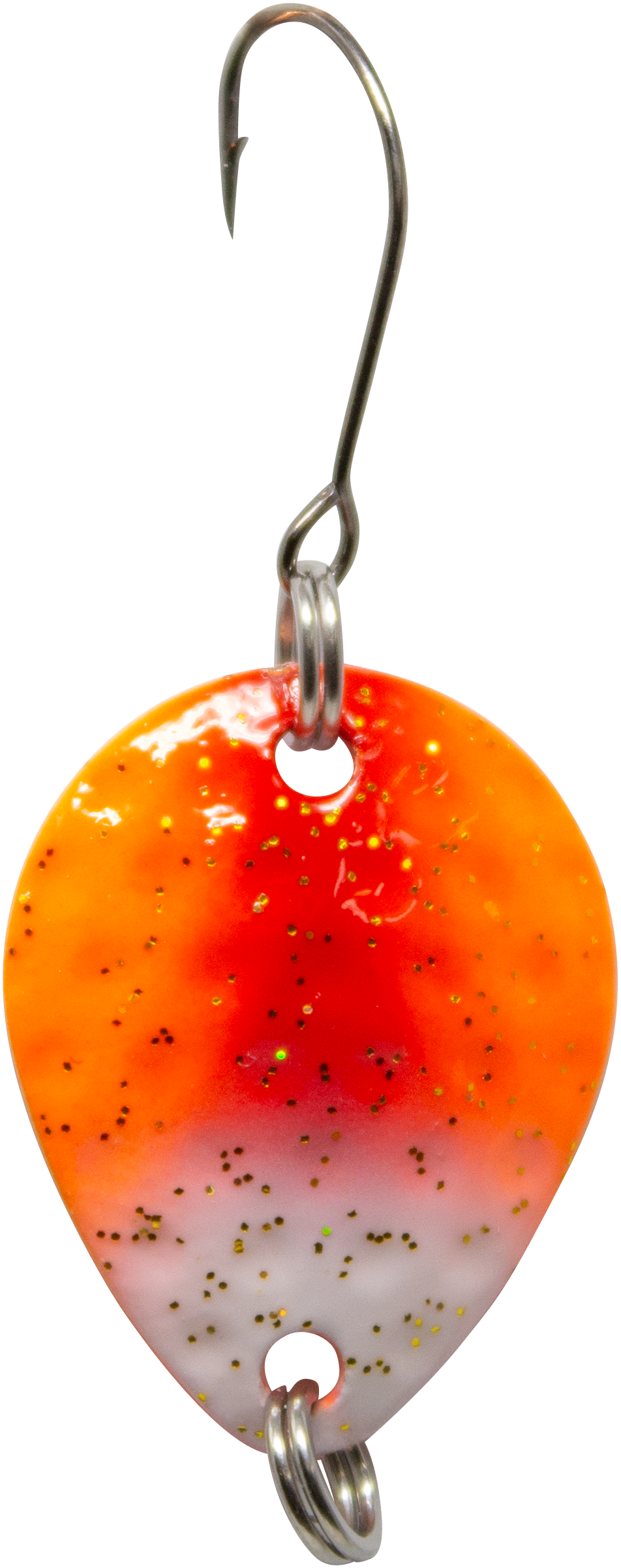 Bilg Spoon 2 Stück orange - rot - weiß / gold / orange - rot - weiß 1,7g