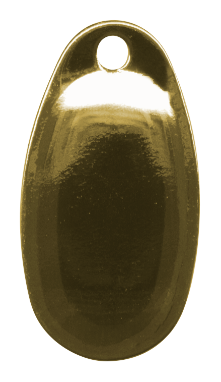 Spinnerblättchen gold