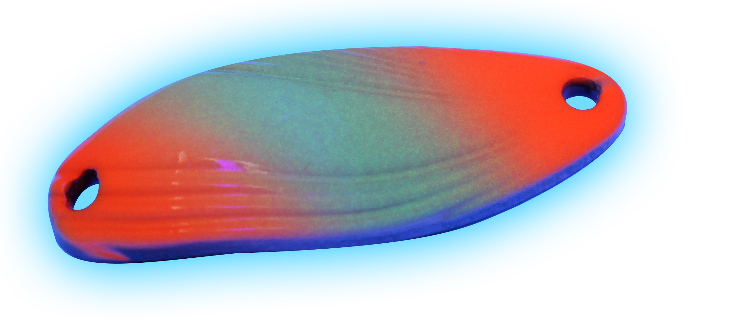 Spoon Break 2,2 g neon orange lumi / schwarz m. Glitter lumi