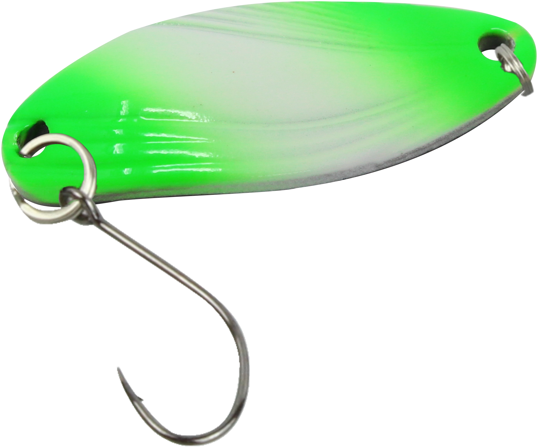 Spoon Break 2,2 g neon grün lumi / schwarz m. Glitter lumi
