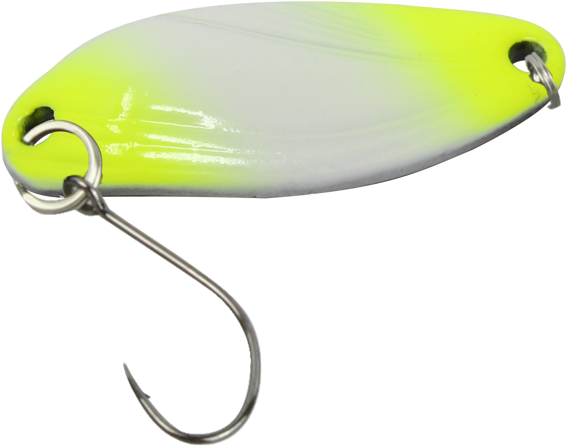 Spoon Break 2,2 g neon gelb lumi / schwarz m. Glitter lumi