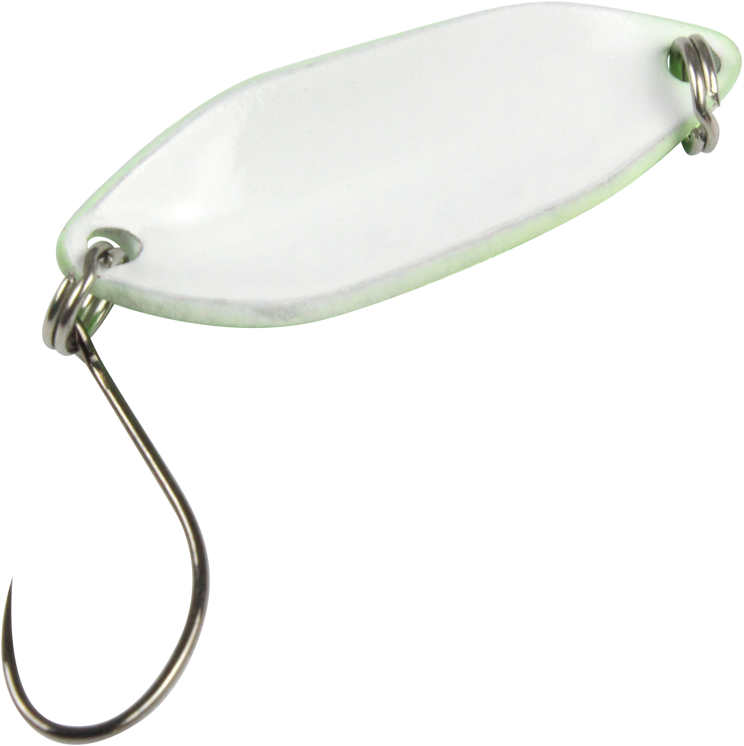 Spoon Spark 2,5 g grün / weiß mit Blitz